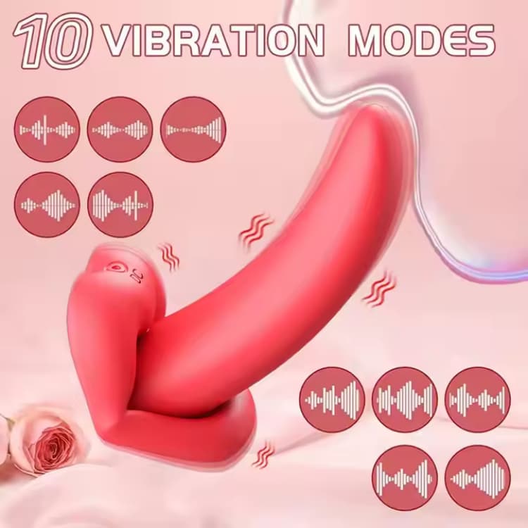 Oral Sex Simulator Realistic Lips Tongue Vibrator - Image 2