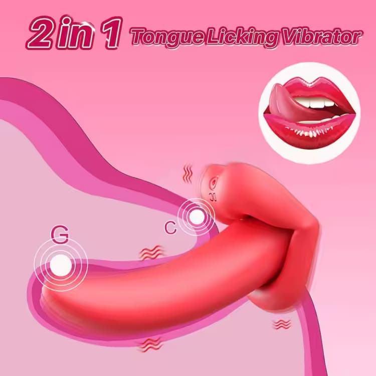 Oral Sex Simulator Realistic Lips Tongue Vibrator - Image 4