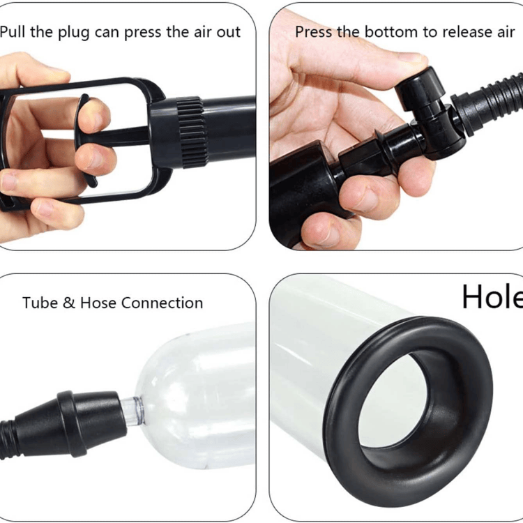 Men Pennis Pump Vacuum Enlarger Aid - Image 3
