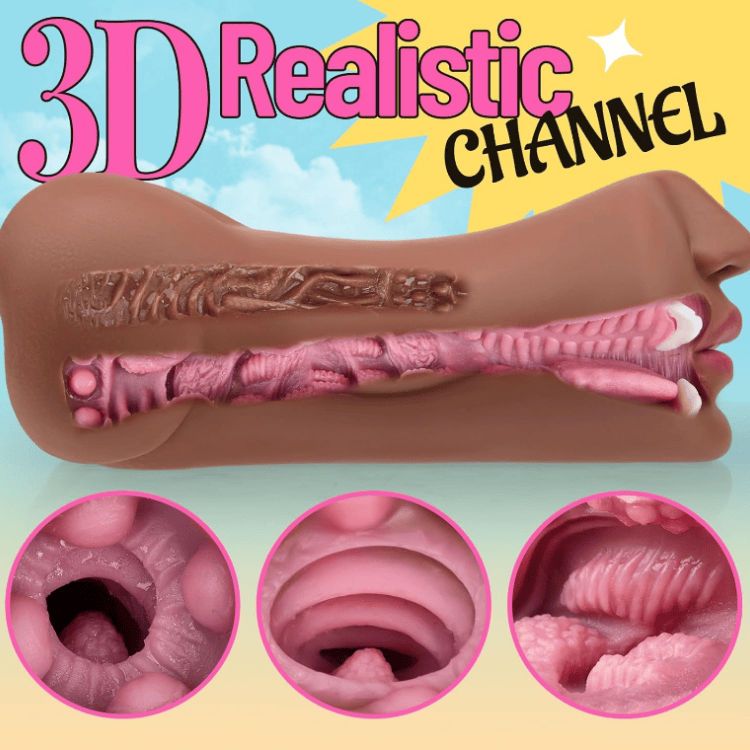 Aircraft Cup Mouth Anus Mouth Nose 3 in 1 Masturbation - Image 5