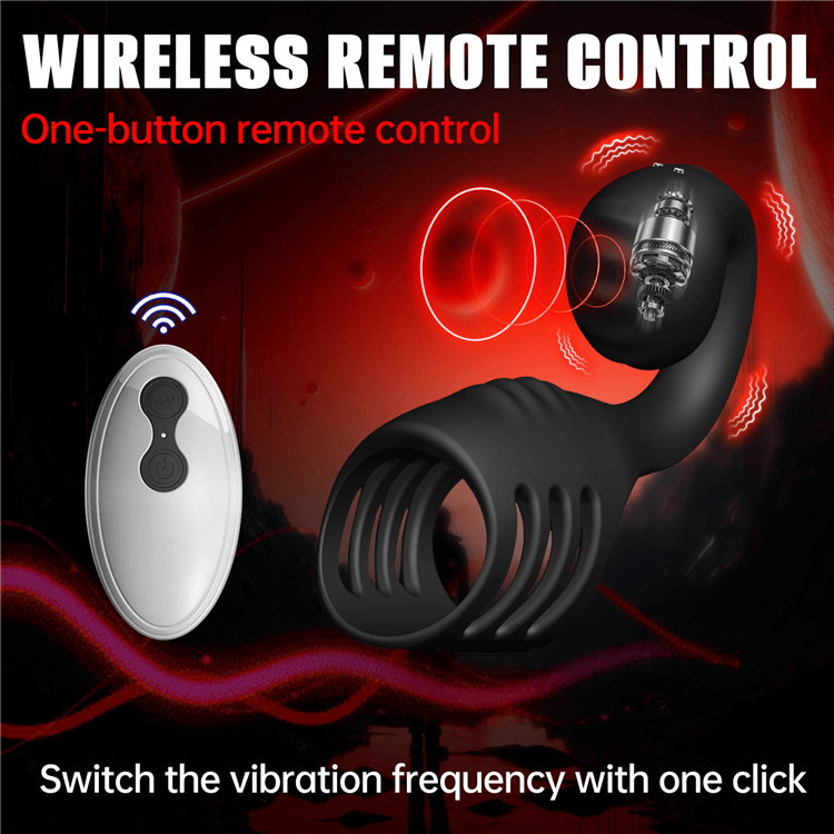 Snail-shaped Vibration Lock Ring for Couples - Image 4