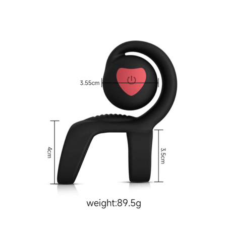 Snail-shaped Vibration Lock Ring for Couples
