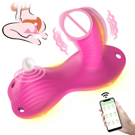 APP Control Wearable Cushion Vibrator