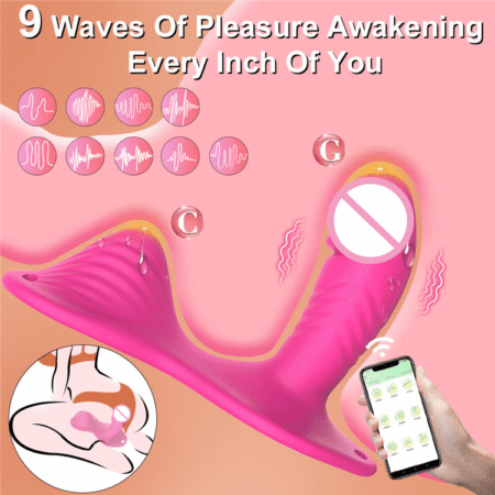 APP Control Wearable Cushion Vibrator