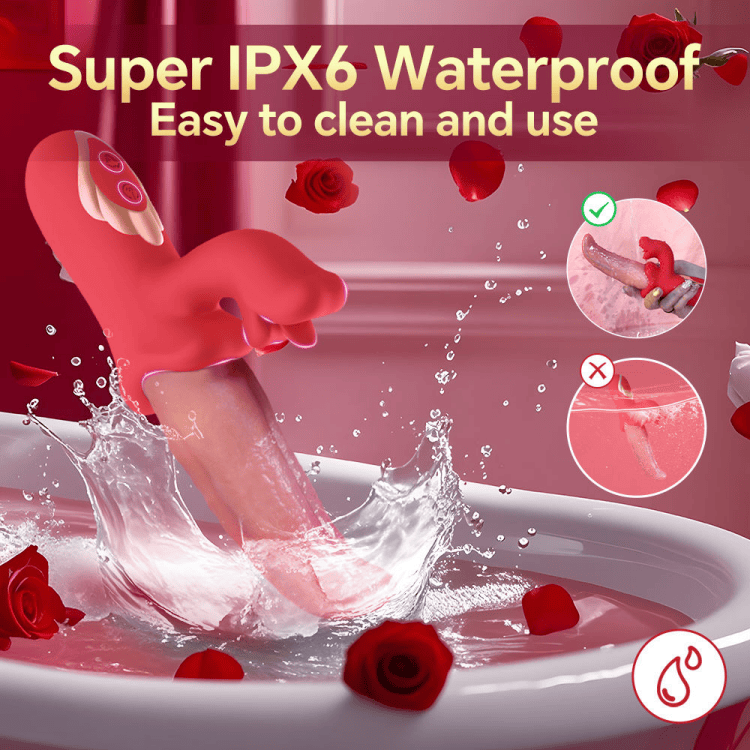 Women's Tongue Vibrator G-Spot Clitoral Stimulator - Image 5
