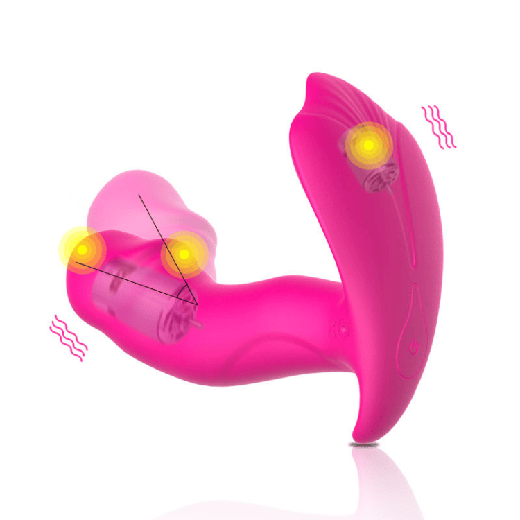 Strap on Butterfly Vibrator USB Rechargeable - Image 3