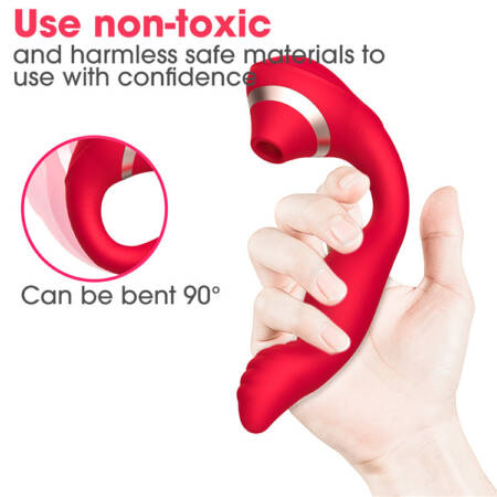 Finger Twisting Sucking Massage Vibrator