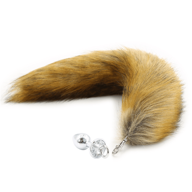 Detachable Smooth Foxtail Butt Plug - Image 3