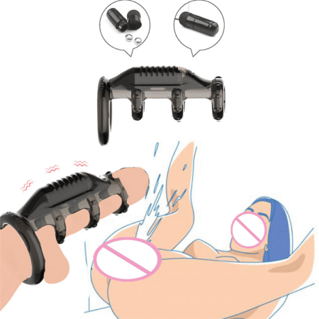 Male Ejaculation Delay Cock Sleeve Penis Vibrating